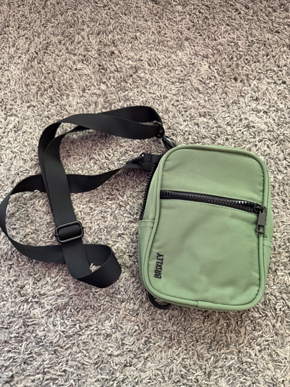 Brixley Green Canvas Crossbody
